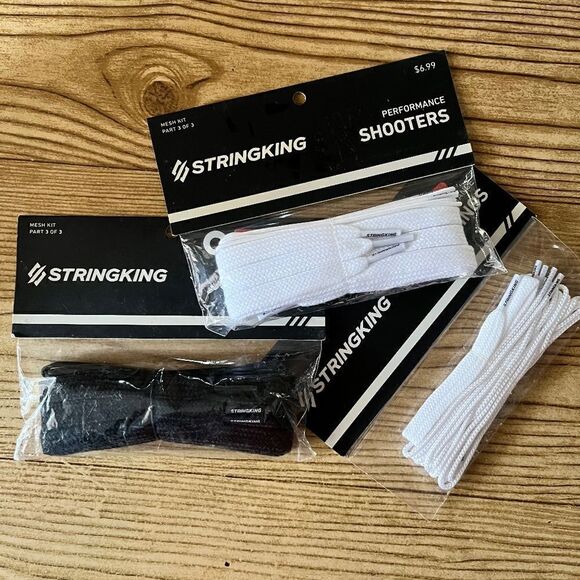 NEW 3 (Three Packs) StringKing Lacrosse Shooters 3 Pack "1pc 2 of 3 & 2pc 3 of 3 - Picture 8 of 9